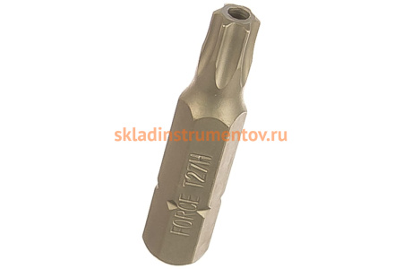 Бита Т27H с отверстием, 30 мм FORCE 1273027