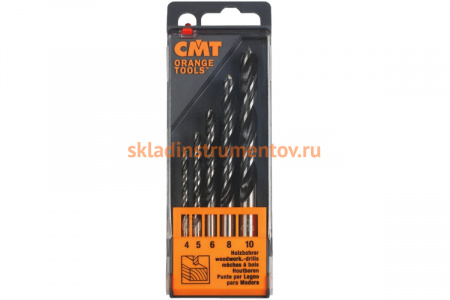 Набор свёрл по дереву (4-10 мм) 5 шт. CMT 517.001.01
