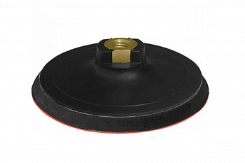 Опорный диск для АГШК Черепашка на липучке Orientcraft самозацепляемый 100 мм, М14, тонкая подошва 501.02100