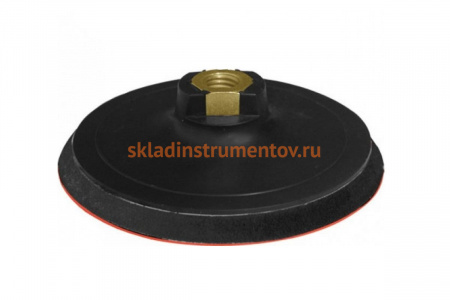 Опорный диск для АГШК Черепашка на липучке Orientcraft самозацепляемый 100 мм, М14, тонкая подошва 501.02100