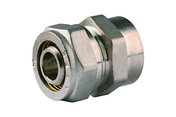 Муфта соединительная (20х2 мм; цанга-цанга) для трубопровода Зубр 51400-20