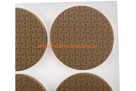 Набор самоклеящихся накладок на мебельные ножки Stayer COMFORT 125 шт, коричневые 40916-H125