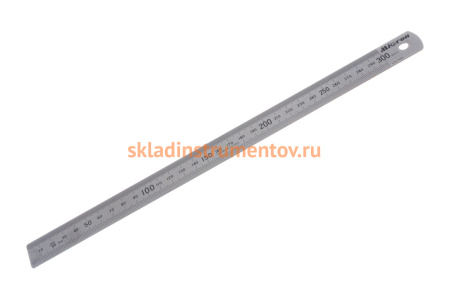 Измерительная металлическая линейка 300х25.4 Micron МИК 34311