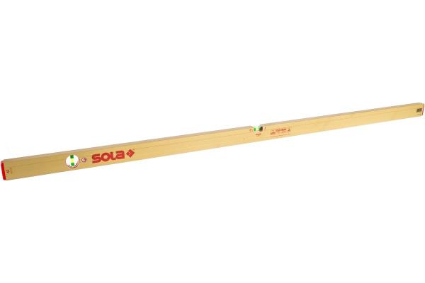 Алюминиевый уровень (L=150 см, 2 глазка) SOLA AZ 150 01161501