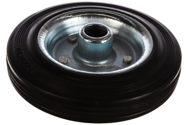 Колесо (160 мм; г/п 145 кг; резина/металл; игольчатый подшипник) ЗУБР 30936-160