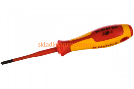 Отвёртка тонкая PlusMinus KNIPEX KN-982401SLS
