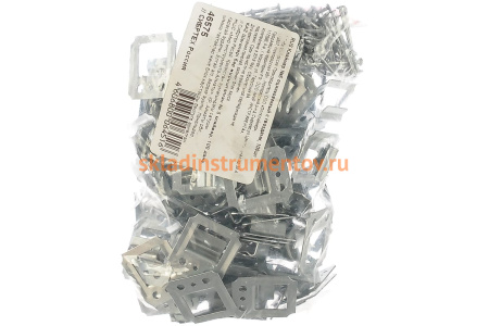 Кляймер №5 СИБРТЕХ оцинкованный с гвоздями, 100шт 46575