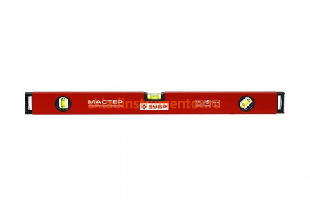 Крашеный коробчатый уровень 100 см Зубр 34584-100