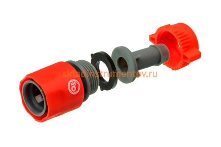 Соединитель быстроразъемный для шланга 1/2" QUATTRO ELEMENTI 248-382