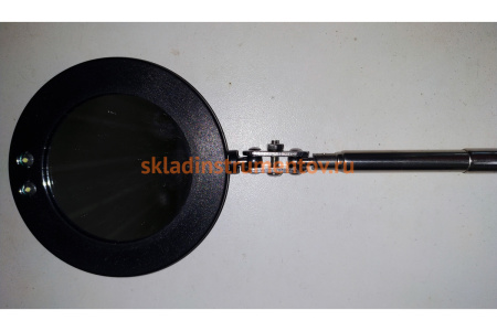 Смотровое круглое зеркало на телескопической рукоятке со светодиодной подсветкой WDK-65452 WIEDERKRAFT