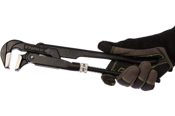 Трубный рычажный ключ STAYER, прямые губки, № 1,  1" 27331-1