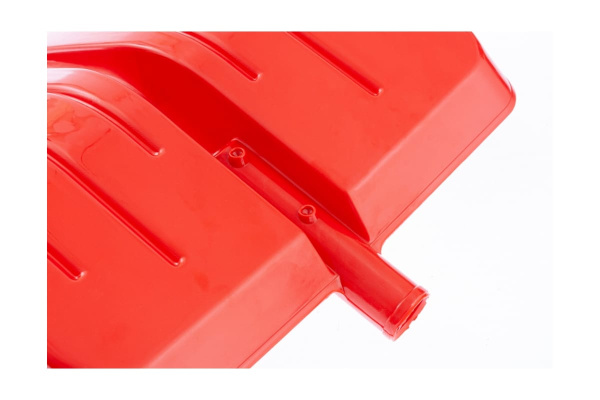 Лопата для уборки снега СИБРТЕХ пластиковая красная 616175