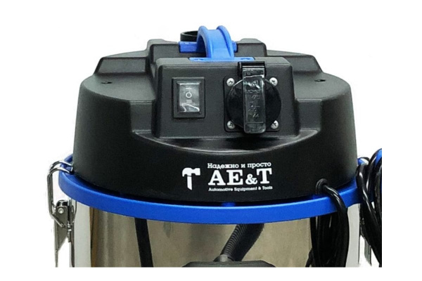 Профессиональный пылесос AE&T 20л, 1400Вт TC122A-201400