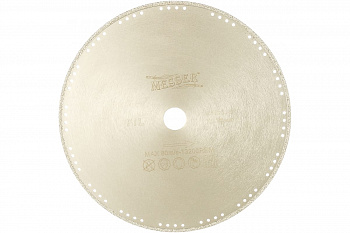 Диск алмазный вакуумный по металлу F/L, 230D-2.2T-3W-22.2 (230х22.2 мм) MESSER 01-61-232