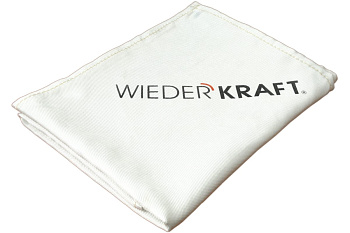 Покрывало сварочное (1.8x1 м; до 1600 градусов) для защиты кузова автомобиля WIEDERKRAFT WDK-65507