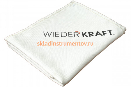 Покрывало сварочное (1.8x1 м; до 1600 градусов) для защиты кузова автомобиля WIEDERKRAFT WDK-65507