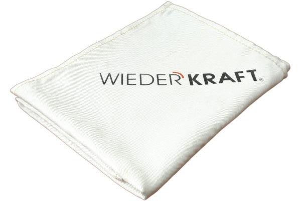 Покрывало сварочное (1.8x1 м; до 1600 градусов) для защиты кузова автомобиля WIEDERKRAFT WDK-65507