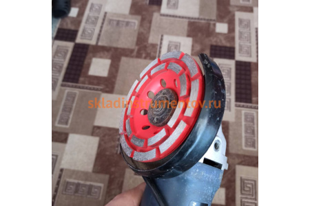 Чашка алмазная двухрядная 115 мм ЗУБР Мастер, 33376-115