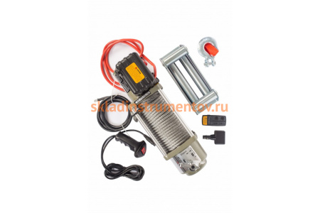 Автомобильная лебедка TOR ЛА SEC16800 7620 кг, 28 м, 24 В 1004016