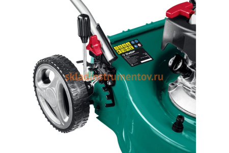 Бензиновая газонокосилка ЗУБР 410 мм, 3.5 л.с. ГБ-410