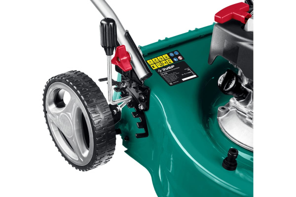 Бензиновая газонокосилка ЗУБР 410 мм, 3.5 л.с. ГБ-410