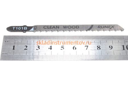 Пилки 100x75 мм, чистый распил, Т101В, 2 шт. Runex 555101-2