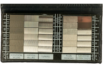 Набор образцов шероховатости поверхности из 30 шт GRIFF Ra 0.05-12.5 D125021