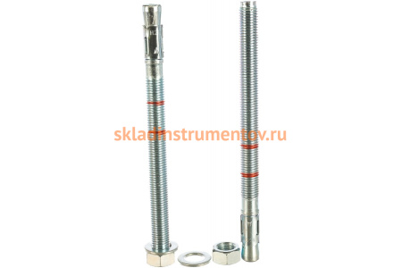 Анкер клиновой (М20x270; 10 шт.) Kraftool 302184-20-270