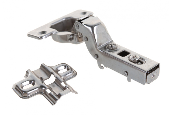 Петля с доводчиком для вкладных дверей JET OPTIMA 700 clip-on D35мм HM700C.100NI99