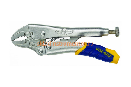 Пассатижи с фиксирующимися изогнутыми губками Irwin FASTRELEASE 5WR T09T