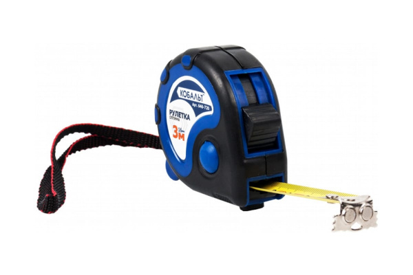Рулетка Оптима (3м x 16мм) КОБАЛЬТ 646-720
