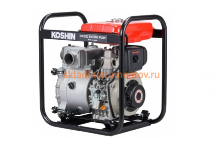 Дизельная мотопомпа для сильнозагрязненных вод Koshin KTY-80D 100545644 Дизельная мотопомпа для сильнозагрязненных вод Koshin KTY-80D 100545644
