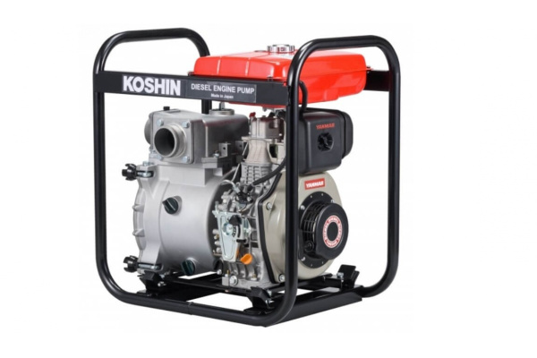 Дизельная мотопомпа для сильнозагрязненных вод Koshin KTY-80D 100545644 Дизельная мотопомпа для сильнозагрязненных вод Koshin KTY-80D 100545644