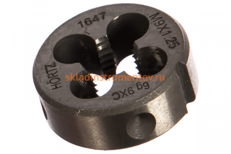 Плашка М 9 х1.25 9ХС HORTZ 204005