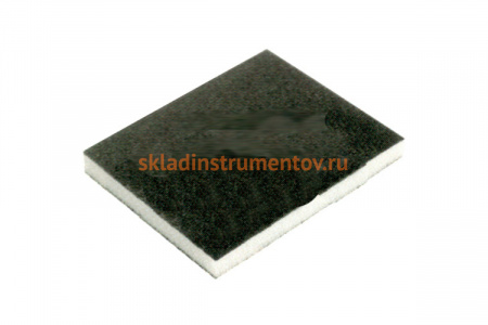Губка шлифовальная "МАСТЕР" (123х98х12 мм; Р80) Зубр 35614-080