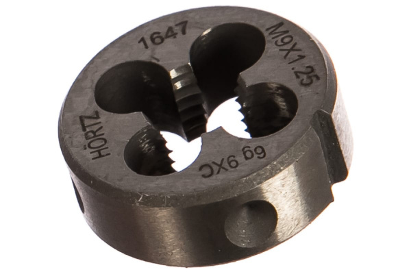 Плашка М 9 х1.25 9ХС HORTZ 204005