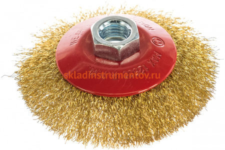 Щетка Тарелка (100 мм; М14) для УШМ КЕДР 148-0100 208045
