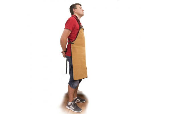 Кожаный фартук ПЕТРОГРАДЪ коричневый М00016064