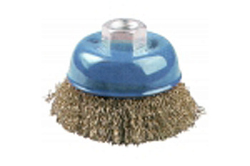 Щетка "ЭКСПЕРТ" чашечная (100 мм; М14) для УШМ Зубр 3526-100_z01