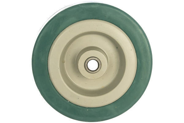 Колесо (75 мм; г/п 50 кг; резина/полипропилен) ЗУБР 30956-75