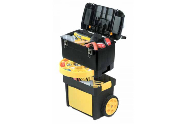 Ящик с колесами Mobile Work Center 2 in 1 двухсекционный (47х29.8х61.9 см) Stanley 1-93-937