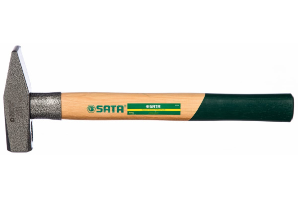 Слесарный молоток с деревянной рукояткой 500гр Sata 92404
