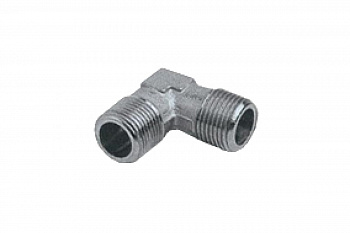 Переходник уголок папа 3/8" - папа 3/8" 1255/3 266/3 L-MM 3/8" GAV 38875