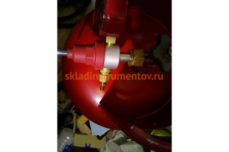 Баллон пропановый 27 л с вентилем ВБК НЗГА с предохранительным клапаном Спец СВ-БАЛ27ВБКН