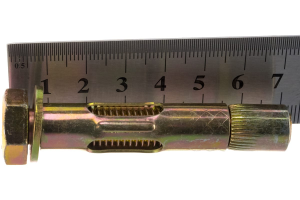 Анкерный болт Зубр 12 x 65 мм, 40 шт, желтопассивированный, Профессионал 302312-12-065