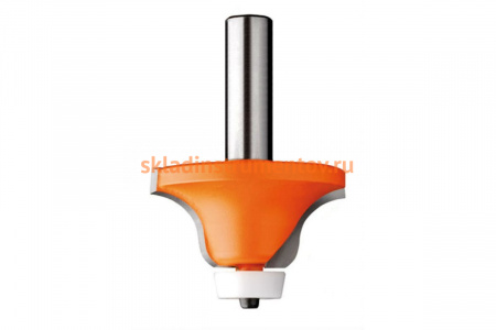 Фреза по искусственному камню радиусная (54х25.4 мм; R 12.7 мм; хвостовик 12 мм) CMT 980.542.11