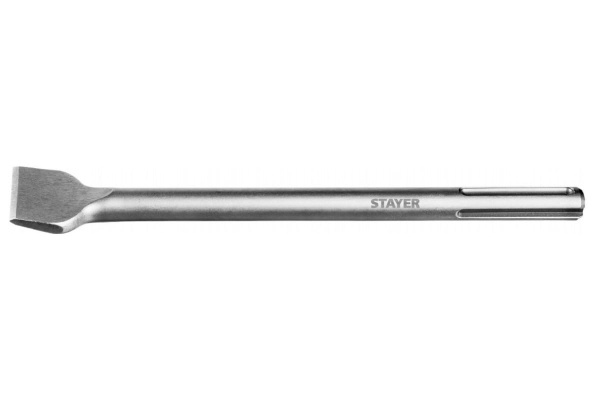 Зубило плоское изогнутое SDS-max 50x300 мм STAYER Gorilla Force 29393-50-300