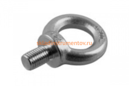 Рым-болт DIN 580 оцинкованный 6 шт. (М16; ТФ5) Зубр 4-304315-16