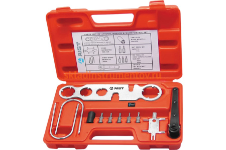 Набор инструмента для снятия антенн и автомагнитол AIST 11 предметов 67960211 00-00006019