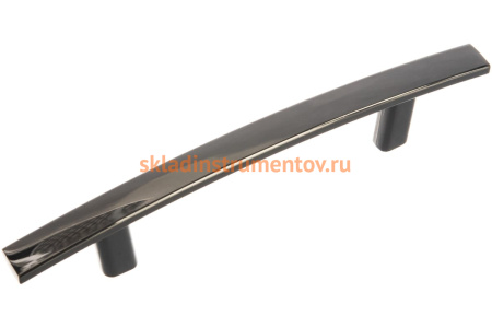 Мебельная ручка JET 182 м.ц. 96мм черный никель RQ182Z.096BN99